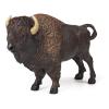 PAPO Wild Animal Kingdom American Buffalo Toy Figure, Three Years or Above, Black/Brown (50119)