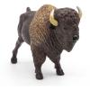PAPO Wild Animal Kingdom American Buffalo Toy Figure, Three Years or Above, Black/Brown (50119)