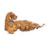 PAPO Wild Animal Kingdom Lying Tigress Nursing Toy Figure, Three Years or Above, Multi-colour (50156)