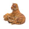 PAPO Wild Animal Kingdom Lying Tigress Nursing Toy Figure, Three Years or Above, Multi-colour (50156)