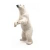 PAPO Wild Animal Kingdom Standing Polar Bear Toy Figure, Three Years or Above, White (50172)