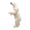 PAPO Wild Animal Kingdom Standing Polar Bear Toy Figure, Three Years or Above, White (50172)