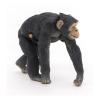 PAPO Wild Animal Kingdom Chimpanzee and Baby Toy Figure, Three Years or Above, Black (50194)