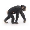 PAPO Wild Animal Kingdom Chimpanzee and Baby Toy Figure, Three Years or Above, Black (50194)