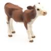 PAPO Farmyard Friends Simmental Calf Toy Figure, Three Years or Above, Brown/White (51134)