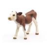 PAPO Farmyard Friends Simmental Calf Toy Figure, Three Years or Above, Brown/White (51134)