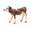 PAPO Farmyard Friends Simmental Calf Toy Figure, Three Years or Above, Brown/White (51134)