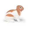 PAPO Farmyard Friends Lop Rabbit Toy Figure, Three Years or Above, Brown/White (51173)