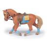 PAPO Horse and Ponies Young Rider's Horse Toy Figure, Three Years or Above, Multi-colour (51544)