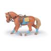 PAPO Horse and Ponies Young Rider's Horse Toy Figure, Three Years or Above, Multi-colour (51544)