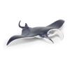 PAPO Marine Life Manta Ray Toy Figure, Three Years or Above, Grey/White (56006)