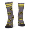 DC COMICS Batman Iconic Logos Sport Socks, 3 Pack, Unisex, 39/42, Multi-colour (SS204818BTM-39/42)