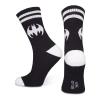 DC COMICS Batman Iconic Logos Sport Socks, 3 Pack, Unisex, 43/46, Multi-colour (SS204818BTM-43/46)