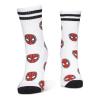 MARVEL COMICS Spider-man Classic Logos Sport Socks, 3 Pack, Unisex, 43/46, Multi-colour (SS207630SPN-43/46)