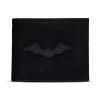 DC COMICS The Batman Logo Patch Bi-fold Wallet, Male, Black (MW003122BAT)