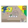 SES CREATIVE Eco Fingerpaint Set with Children's Apron, 2 Years and Above (24924)