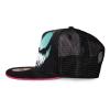 MARVEL COMICS Venom Mask Trucker Baseball Cap, Black/Pink (TC330680SPN)