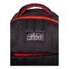 STAR WARS Villains Lightsabers with Space Print Backpack, Black/Red (BP417171STW)