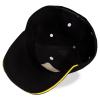 POKEMON Pikachu Woven Patch Adjustable Cap, Black/Yellow (BA301432POK)