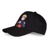 NARUTO SHIPPUDEN Naruto & Logo Adjustable Cap, Black (BA346480NRS)