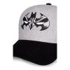 DC COMICS Batman Logo Adjustable Cap, Grey/Black (BA662140BTM)