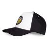 POKEMON Pikachu Woven Patch Adjustable Cap, Black/White (BA820188POK)