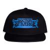 MARVEL COMICS Doctor Strange in the Multiverse of Madness Logo Snapback Baseball Cap, Black (SB521527DSM)