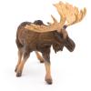 PAPO Wild Animal Kingdom Moose Toy Figure, Three Years or Above, Brown (50065)