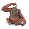 PAPO Wild Animal Kingdom Orangutan Toy Figure, Three Years or Above, Orange (50120)