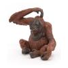 PAPO Wild Animal Kingdom Orangutan Toy Figure, Three Years or Above, Orange (50120)