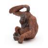 PAPO Wild Animal Kingdom Orangutan Toy Figure, Three Years or Above, Orange (50120)