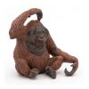 PAPO Wild Animal Kingdom Orangutan Toy Figure, Three Years or Above, Orange (50120)