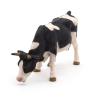 PAPO Farmyard Friends Black & White Grazing Cow Toy Figure, Three Years or Above, Black/White (51150)