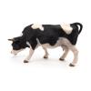 PAPO Farmyard Friends Black & White Grazing Cow Toy Figure, Three Years or Above, Black/White (51150)