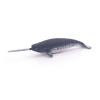 PAPO Marine Life Narwhal Toy Figure, Three Years or Above, Grey (56016)