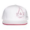 ASSASSIN'S CREED Red Crest Logo Snapback Baseball Cap, White/Red (SB880821ASC)
