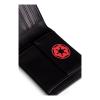 STAR WARS Darth Vadar with All-over Galaxy Print Bi-fold Wallet, Male, Black (MW335827STW)