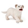 PAPO Wild Animal Kingdom White Lion Cub Toy Figure, 3 Years or Above, White (50076)