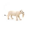 PAPO Wild Animal Kingdom White Lioness with Cub Toy Figure, 3 Years or Above, White (50203)