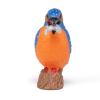 PAPO Wild Animal Kingdom Common Kingfisher Toy Figure, 3 Years or Above, Orange/Blue (50246)
