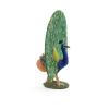 PAPO Farmyard Friends Peacock Toy Figure, 3 Years or Above, Multi-colour (51161)