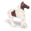 PAPO Horses and Ponies Skewbald Irish Cob Toy Figure, 3 Years or Above, Brown/White (51513)