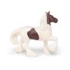 PAPO Horses and Ponies Skewbald Irish Cob Toy Figure, 3 Years or Above, Brown/White (51513)