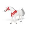PAPO Horses and Ponies White Arabian Horse in Parade Dress Toy Figure, 3 Years or Above, White (51568)