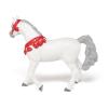 PAPO Horses and Ponies White Arabian Horse in Parade Dress Toy Figure, 3 Years or Above, White (51568)