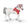 PAPO Horses and Ponies White Arabian Horse in Parade Dress Toy Figure, 3 Years or Above, White (51568)