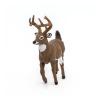 PAPO Wild Animal Kingdom White-Tailed Deer Toy Figure, 3 Years or Above, Brown (53021)