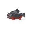 PAPO Wild Animal Kingdom Piranha Toy Figure, 3 Years or Above, Grey/Red (50253)
