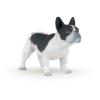 PAPO Dog and Cat Companions Black and White French Bulldog Toy Figure, 3 Years or Above, Black/White (54006)