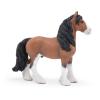 PAPO Horses and Ponies Clydesdale Horse Toy Figure, 3 Years or Above, Multi-colour (51571)